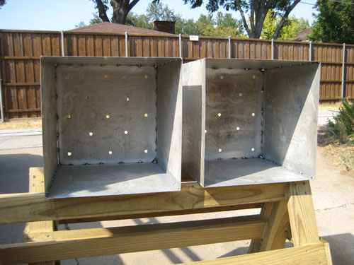 Aluminum Planter Box Fabrication