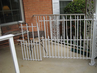 front porch gate repair
